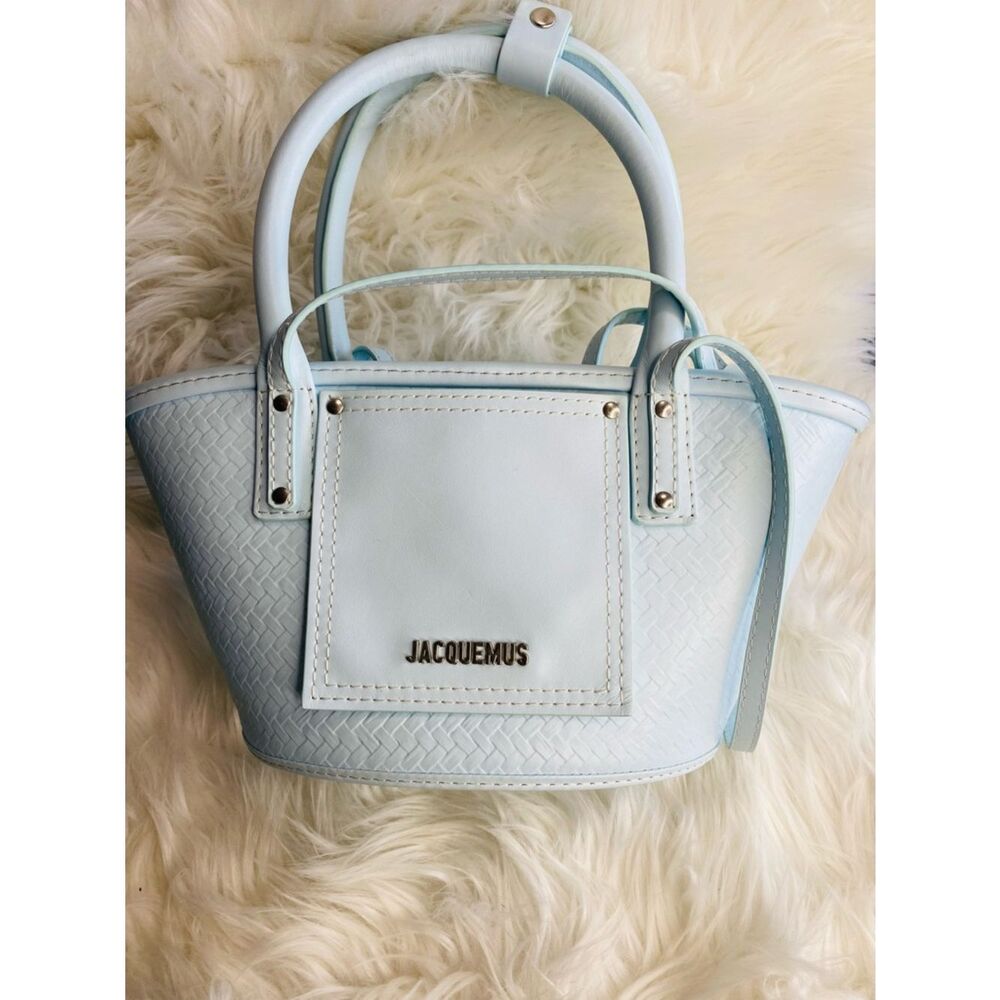 NEW Price & Pics. Jacquemus Authentic Le Petit Panier Soleil Basket Bag